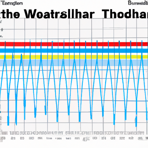 1. תמונה המציגה את טבלת מזג האוויר של תאילנד עם טמפרטורות ממוצעות חודשיות וכמות גשמים